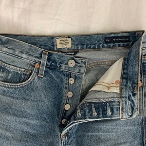 Citizens of Humanity Liya High Rise Classic Fit Crop Jean